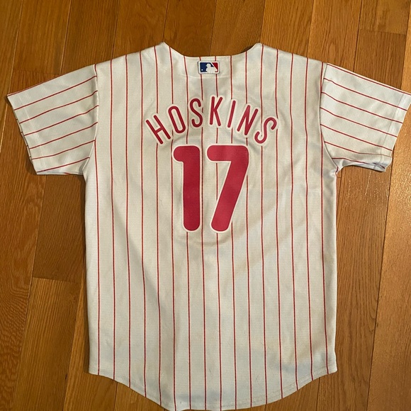 Hoskins Philadelphia Phillies Kids Baseball Jersey - Picture 3 of 3